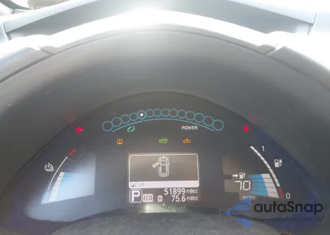 2013 Nissan Leaf S/Sv/Sl from USA, damaged, VIN 1N4AZ0CP8DC420036